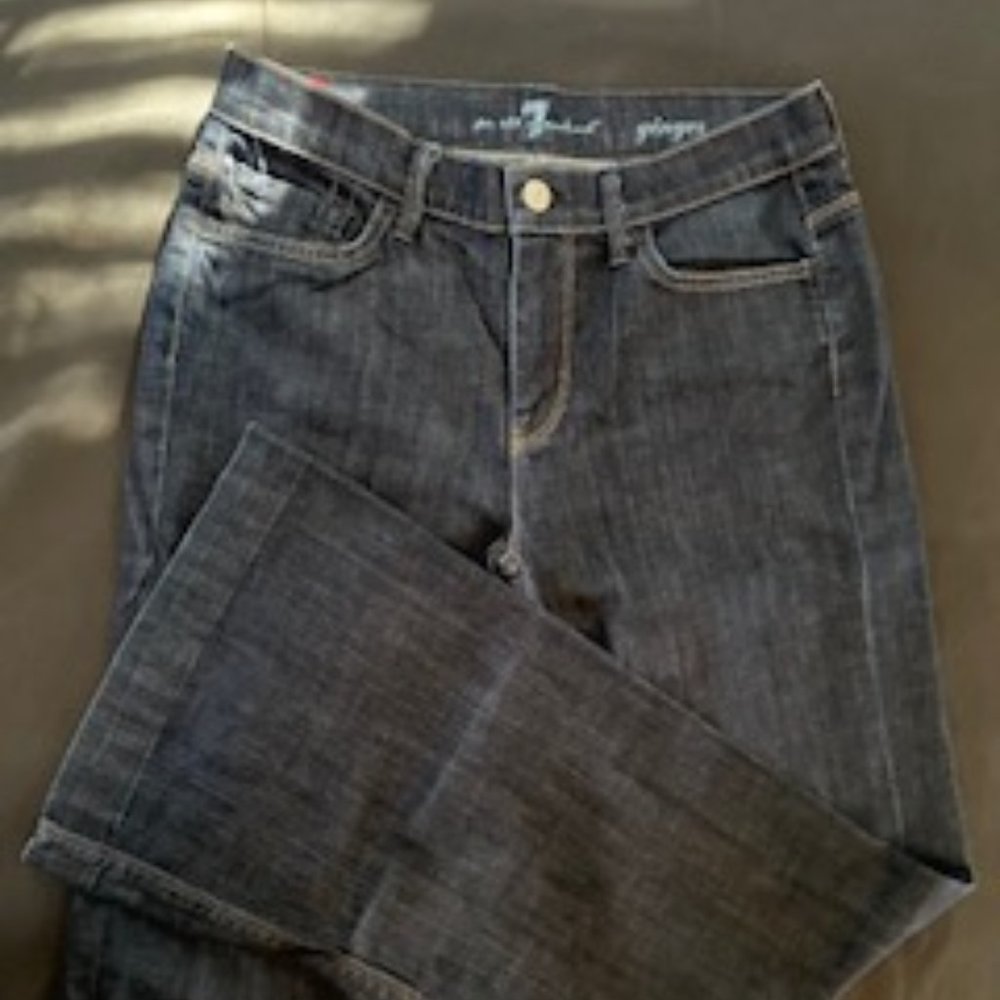7 for all Mankind Ginger flares size 28